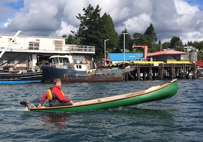 Canoeing on the Harbour